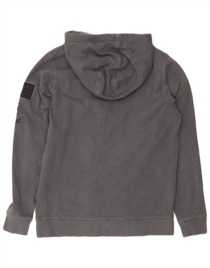 Under Armour Jersey con capucha gráfica de algodón gris medio para hombre