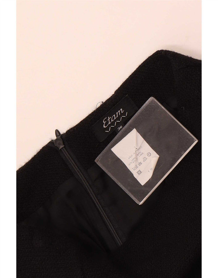 Minifalda para mujer Etam IT 36 XS W24 Lana negra