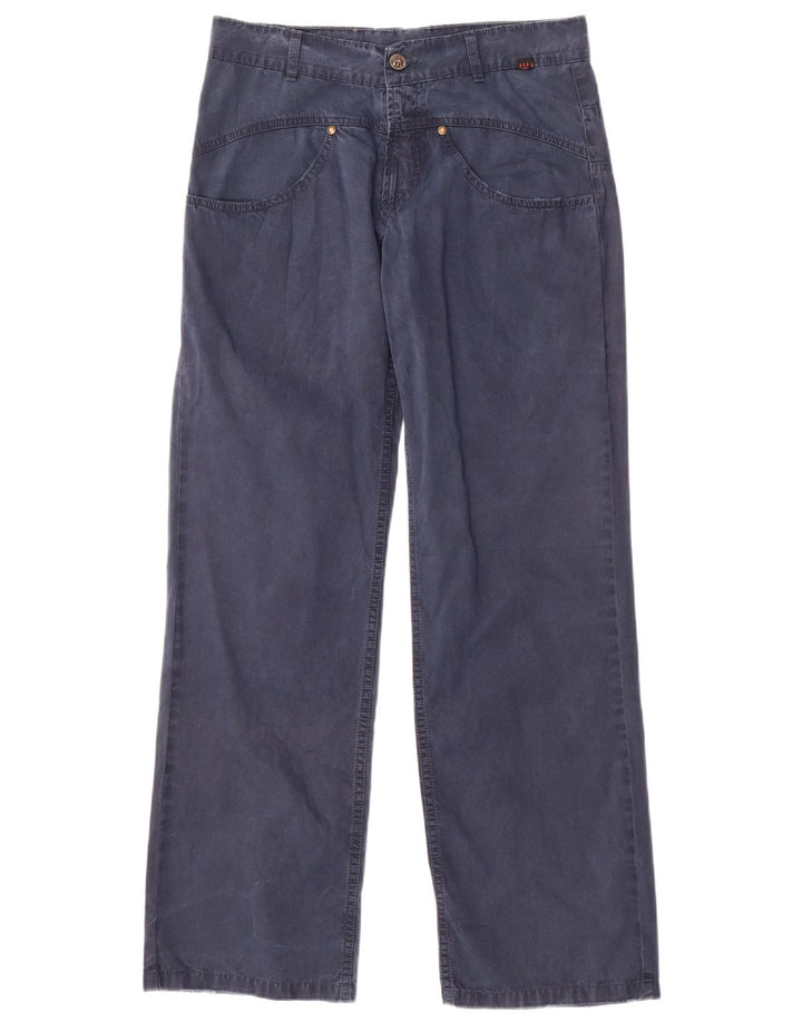 ROBERTO CAVALLI Pantalones Casuales Rectos Devils para Hombre Pequeños W29 L30 Azul