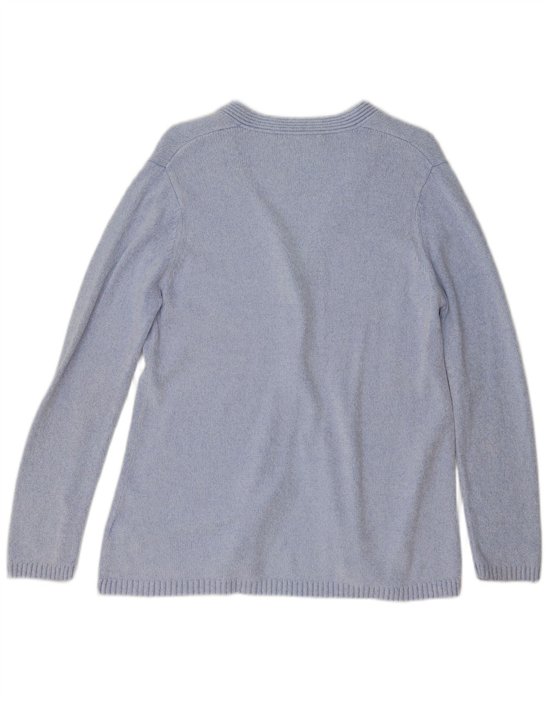 Marks & Spencer - Cárdigan para mujer, talla 40, viscosa azul medio