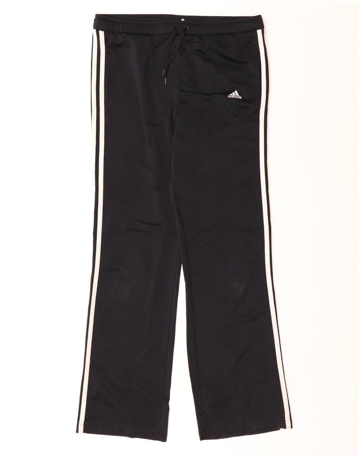 Adidas Pantalones de chándal para mujer UK 10 Small Black Poliéster