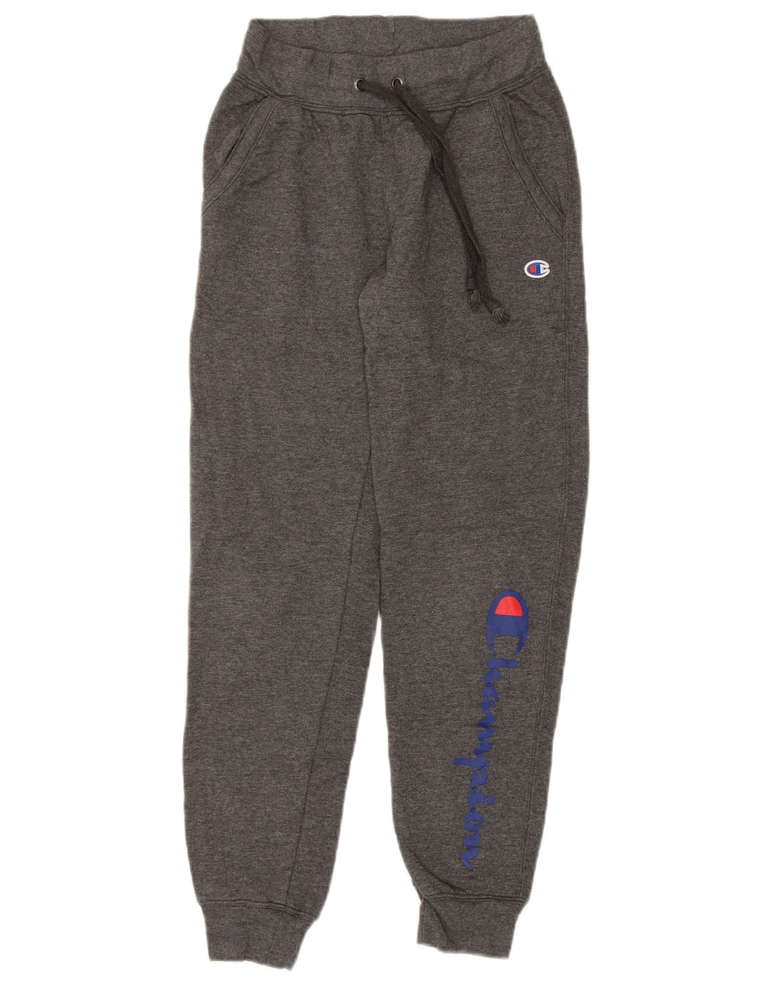 CHAMPION Pantalones de chándal gráficos para mujer Joggers UK 6 XS Gris Poliéster