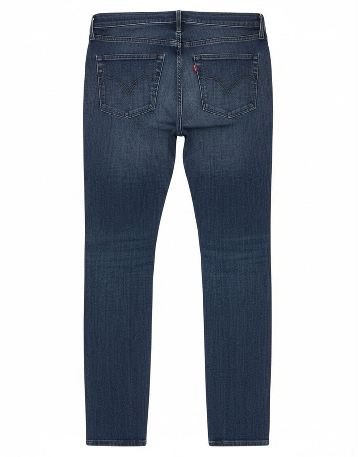 Vaqueros pitillo Levi's para mujer W26 L34 Algodón azul