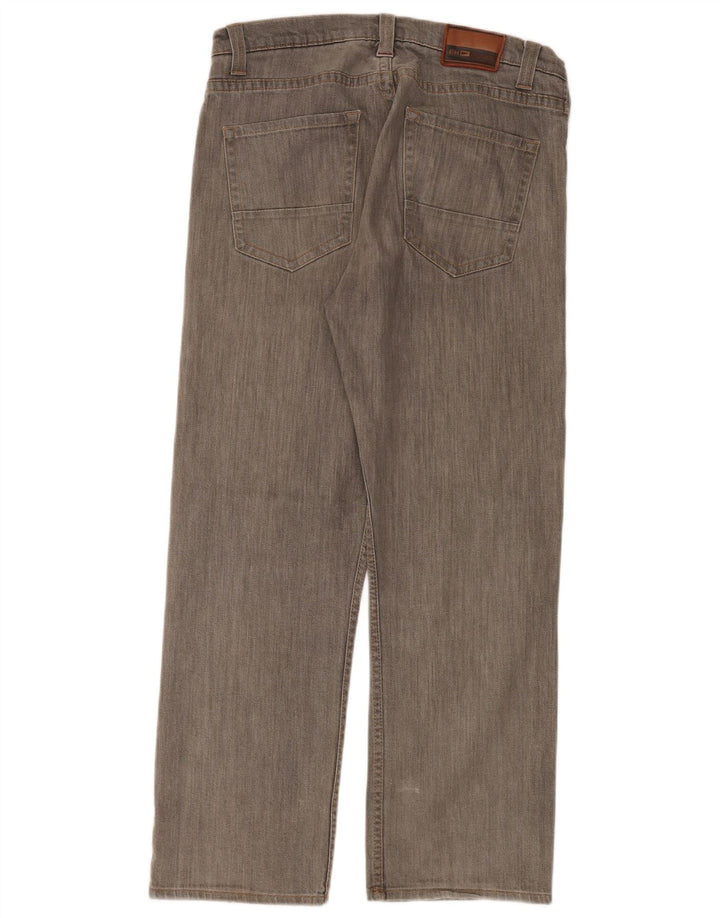 Marks & Spencer Vaqueros rectos azules Harbor para hombre W34 L29 Algodón gris