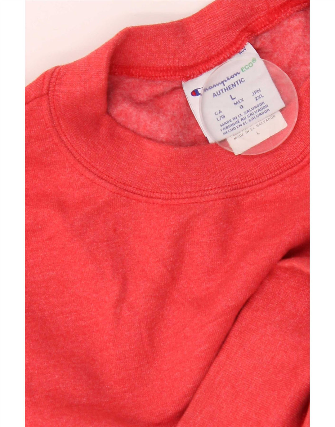 Champion Sudadera Gráfica para Hombre Jersey Grande De Algodón Rojo