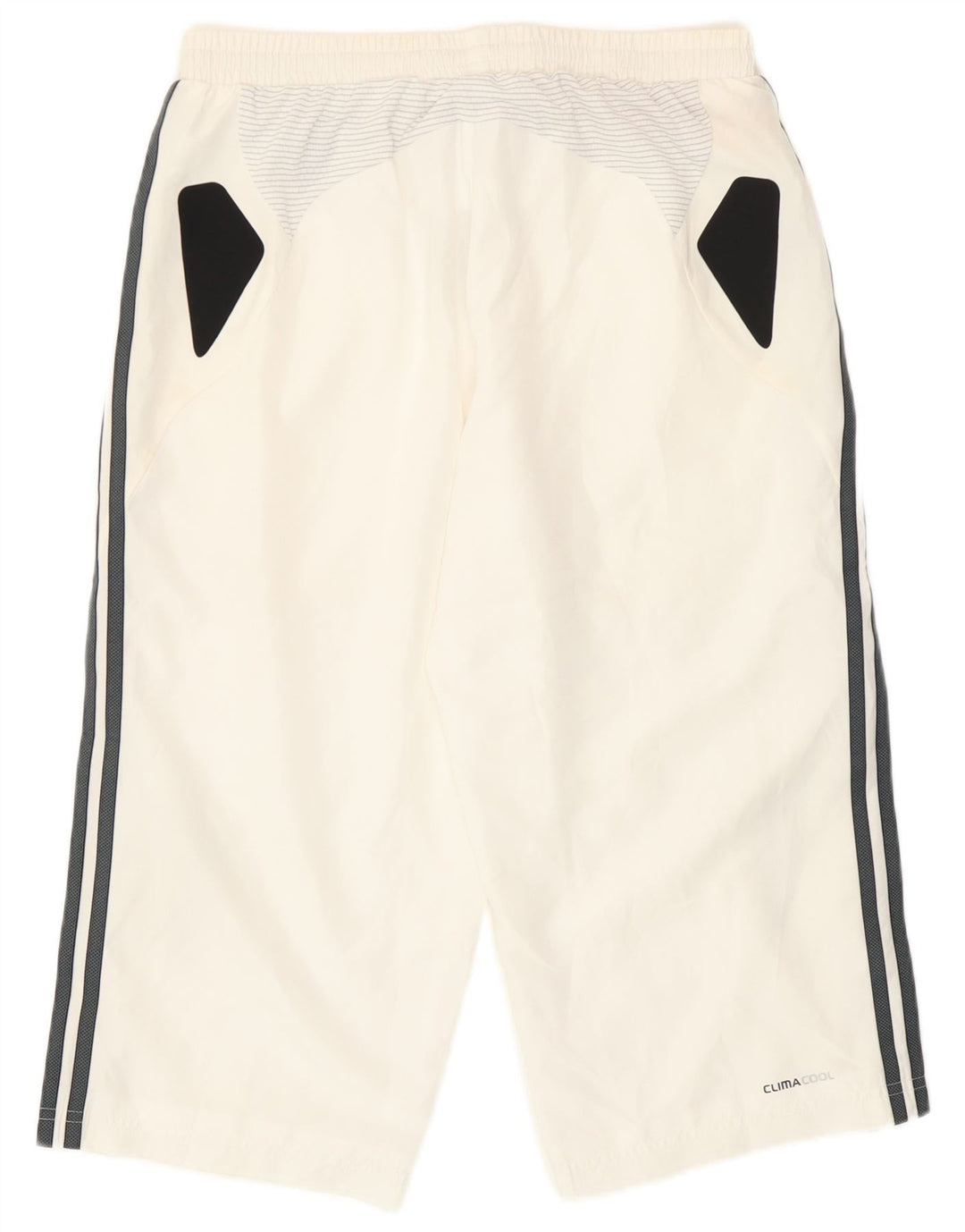 Adidas Mens Climacool Bermuda Sport Shorts Pequeño Blanco Poliéster Deportes