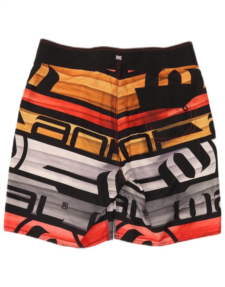 ANIMAL Bañador estampado para hombre, talla grande, poliéster a rayas multicolores