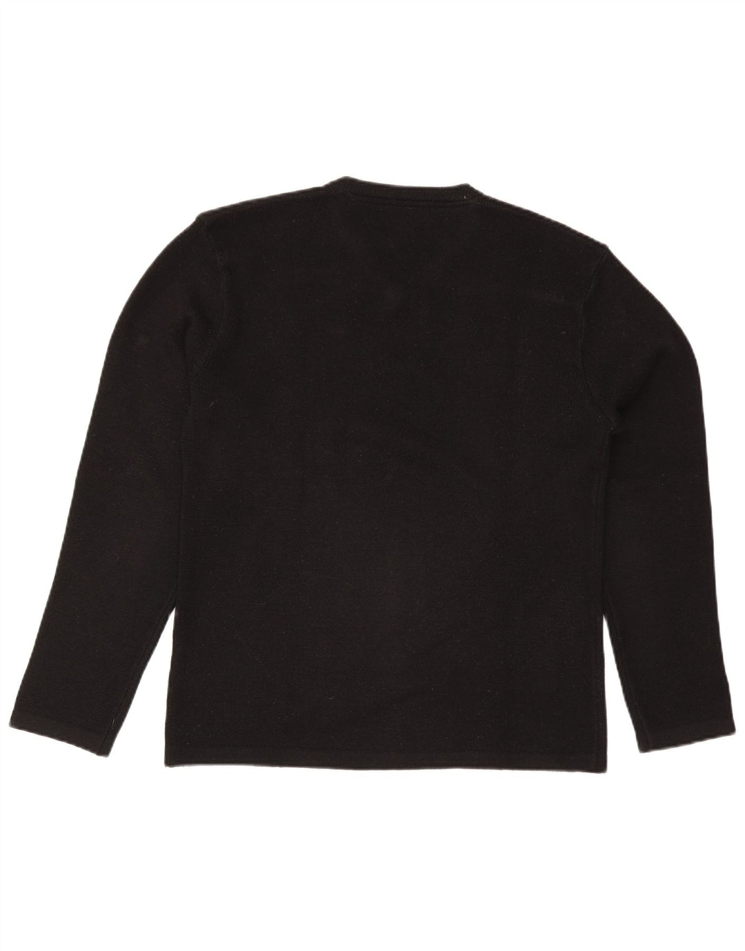 Sixty Mens Jersey con Cuello en V Suéter Grande Acrílico Negro