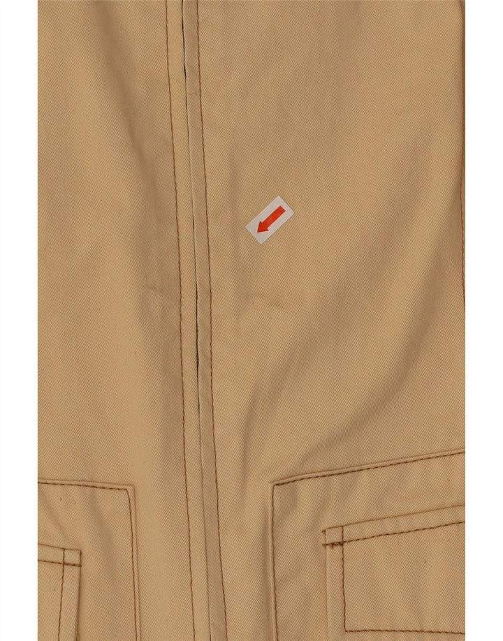 BENETTON Chaqueta utilitaria para mujer IT 42 Algodón beige medio