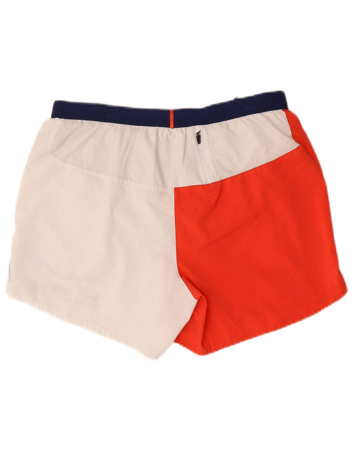 Nike Pantalones cortos deportivos con estampado gráfico para hombre, talla grande, color rojo