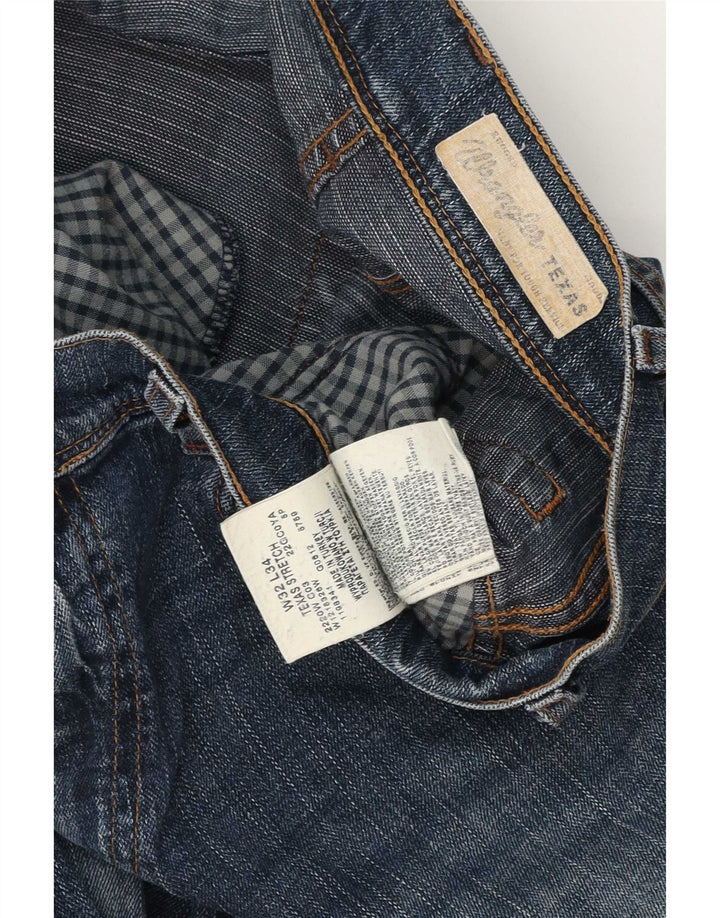 Wrangler Vaqueros rectos Texas para hombre W32 L34 Algodón azul
