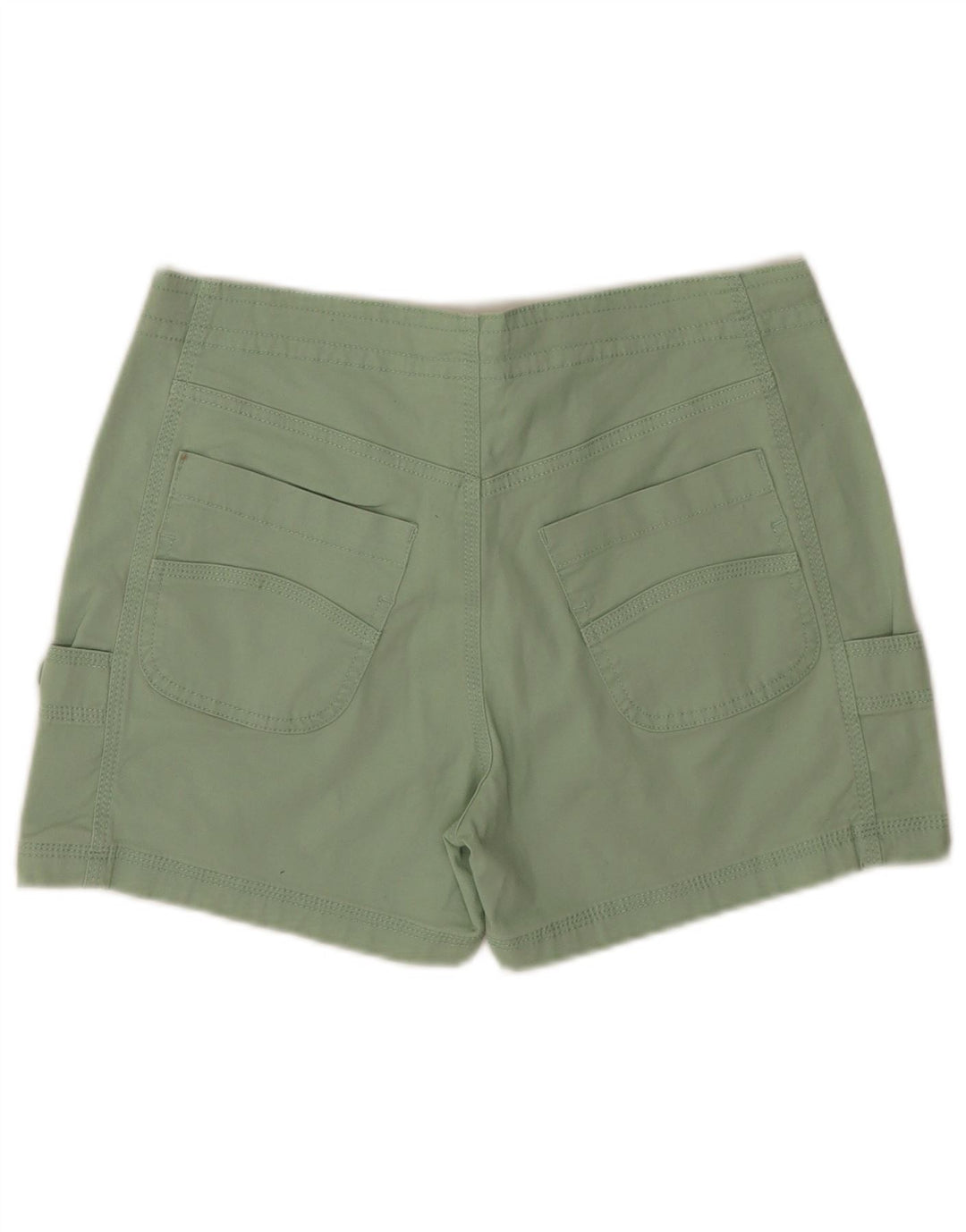 Weird Fish Pantalones cortos cargo para mujer UK 8 Small W32 Algodón verde