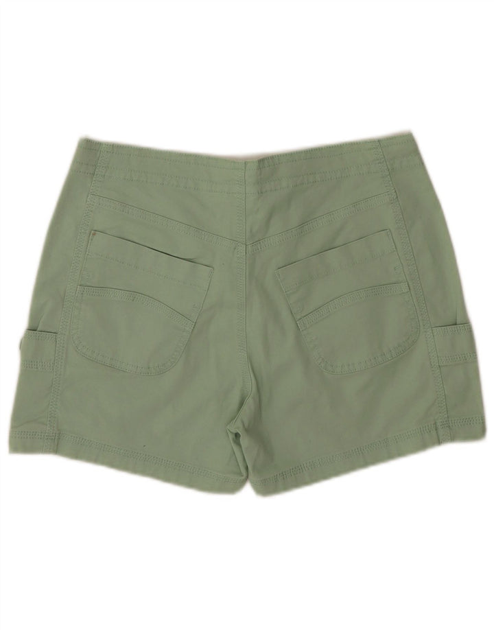 Weird Fish Pantalones cortos cargo para mujer UK 8 Small W32 Algodón verde