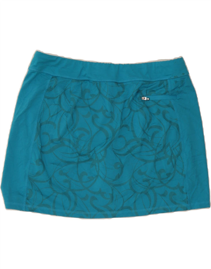 IZOD Womens Skort UK 18 XL  Blue Paisley Polyester Vintage Izod and Second-Hand Izod from Messina Hembry 