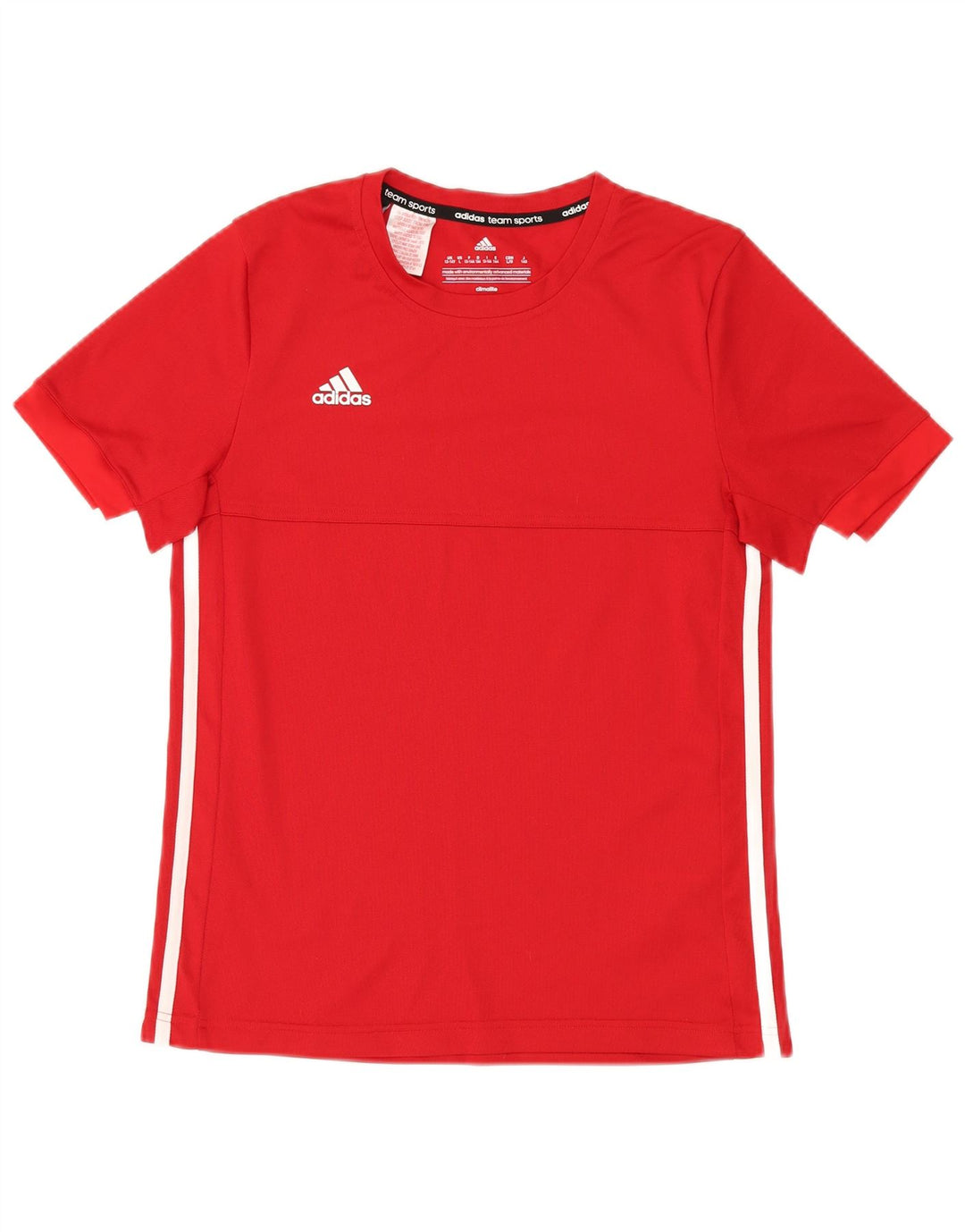 ADIDAS Camiseta Chico Climalite 13-14 Años Rojo Poliéster