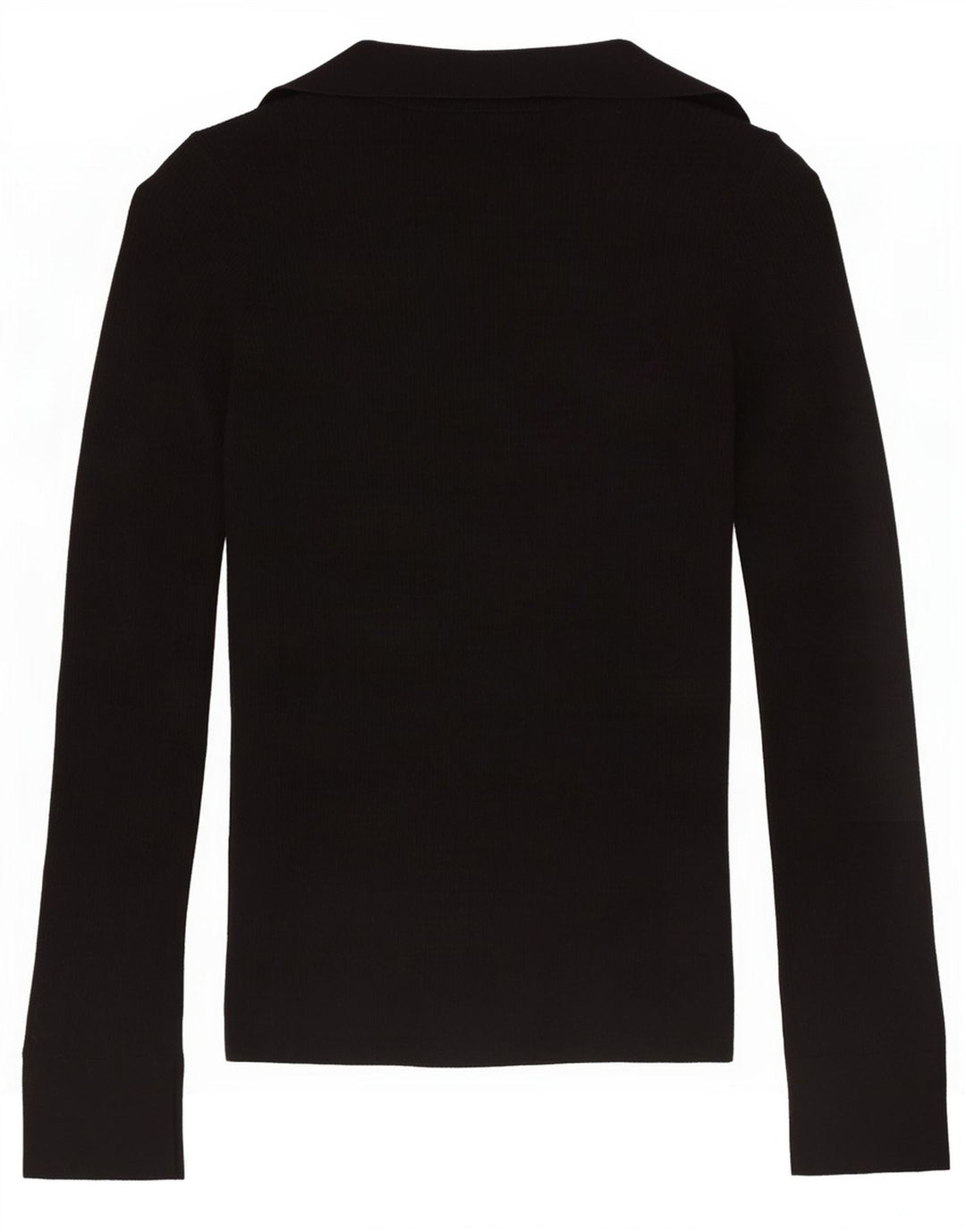 Massimo Dutti Cárdigan Mujer UK 10 Small Lana Negra