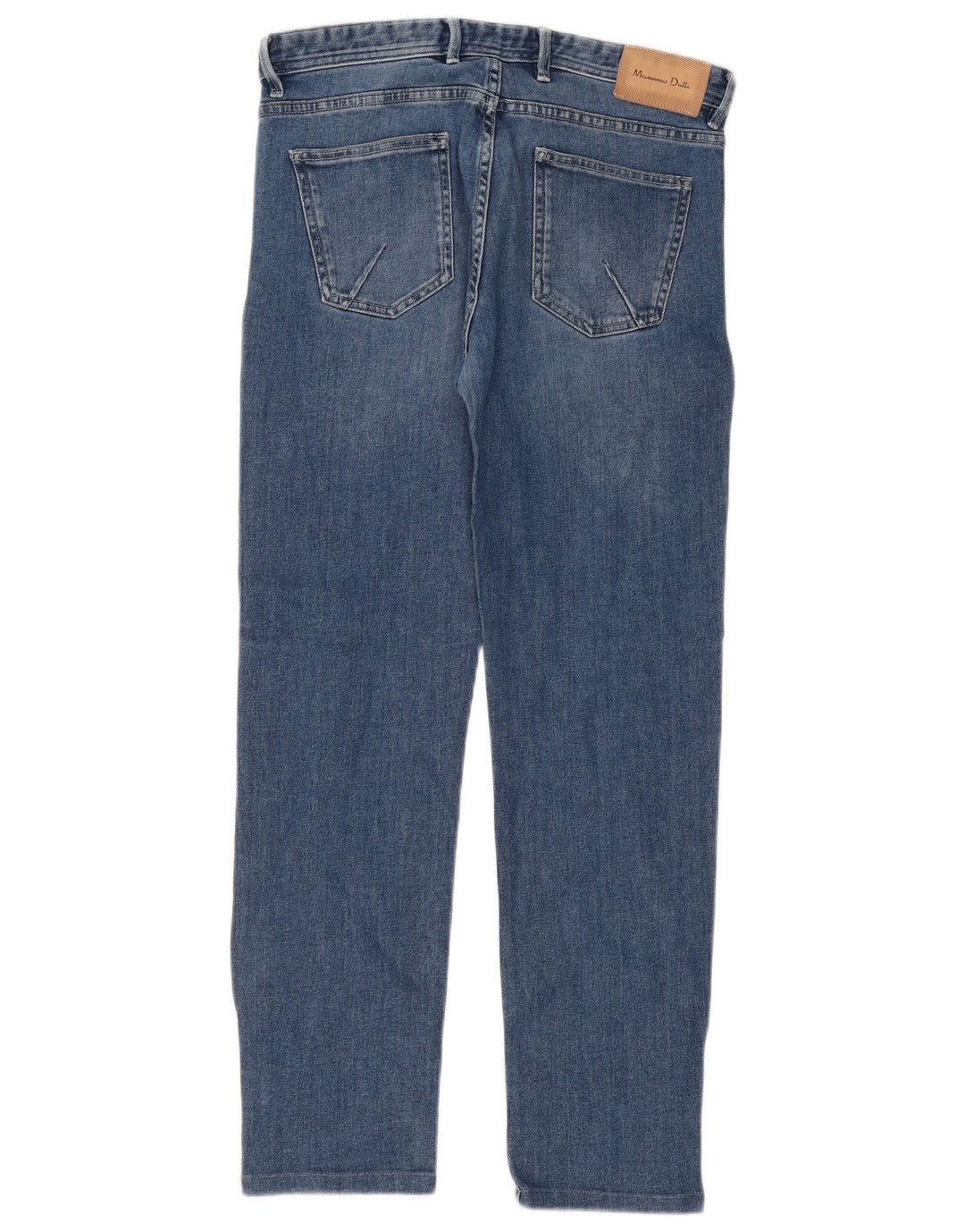 Massimo Dutti Vaqueros Slim Hombre EU 42 Large W32 L30 Azul