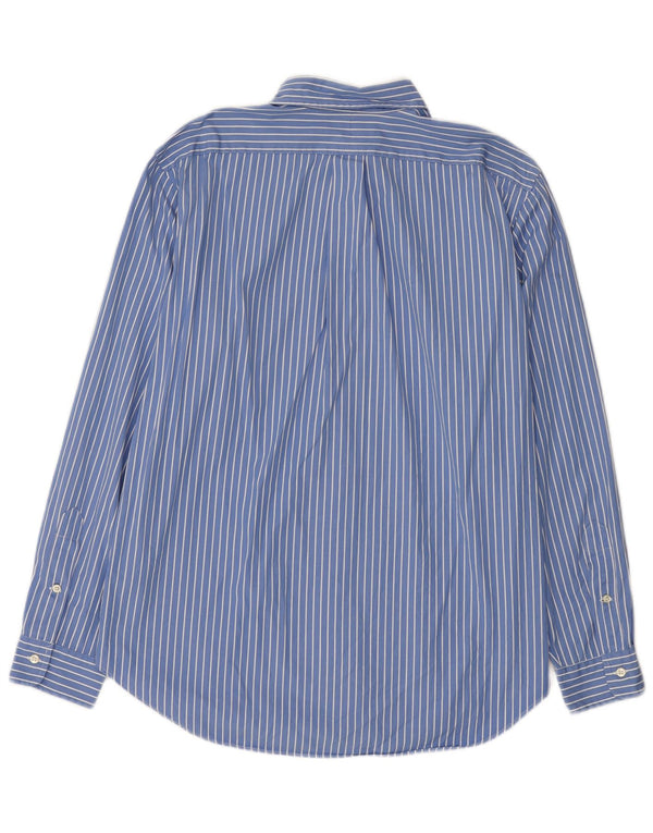 Ralph Lauren Camisa de corte clásico para hombre Algodón a rayas azules grandes
