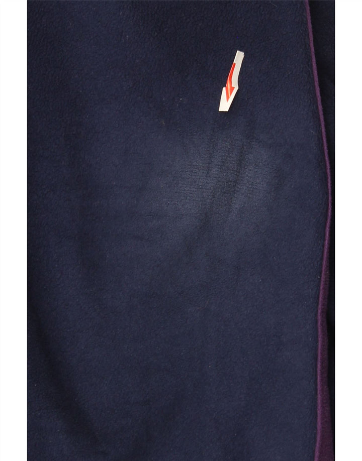 Fila Chaqueta polar para hombre UK 40 Large Azul marino Colorblock