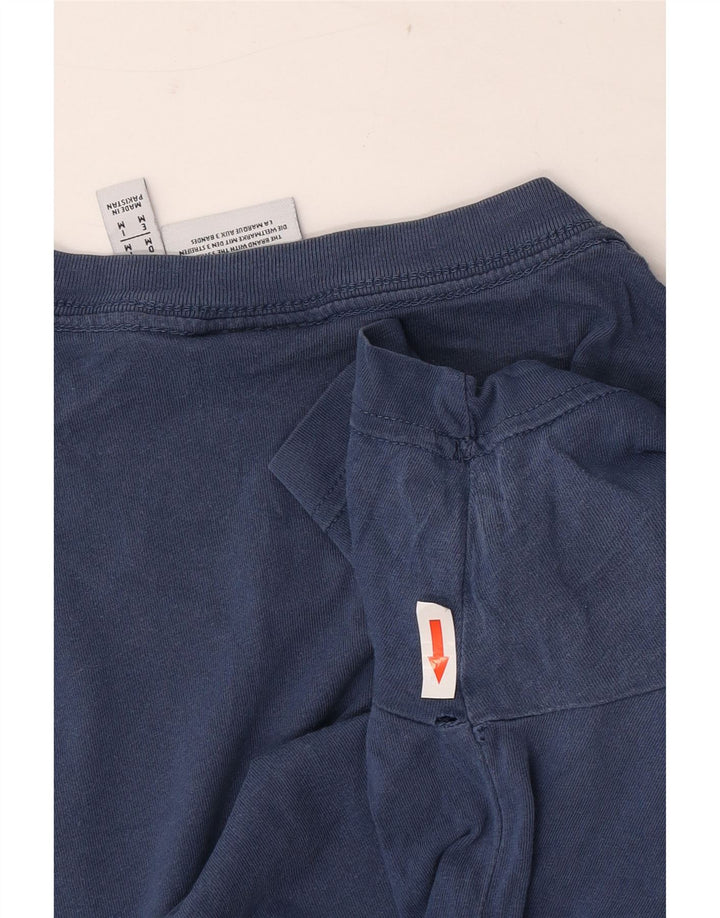 Camiseta Adidas Hombre Top Medium Azul Marino Algodón