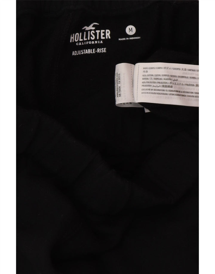 HOLLISTER Pantalones de Chándal para Hombre Joggers Medium Negro Algodón