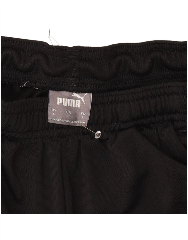 Puma Pantalones De Chándal Regulares Para Hombre Joggers Small Negro Poliéster
