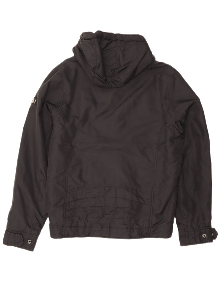 Calvin Klein Chaqueta acolchada con capucha para hombre Reino Unido 38 Mediano Negro