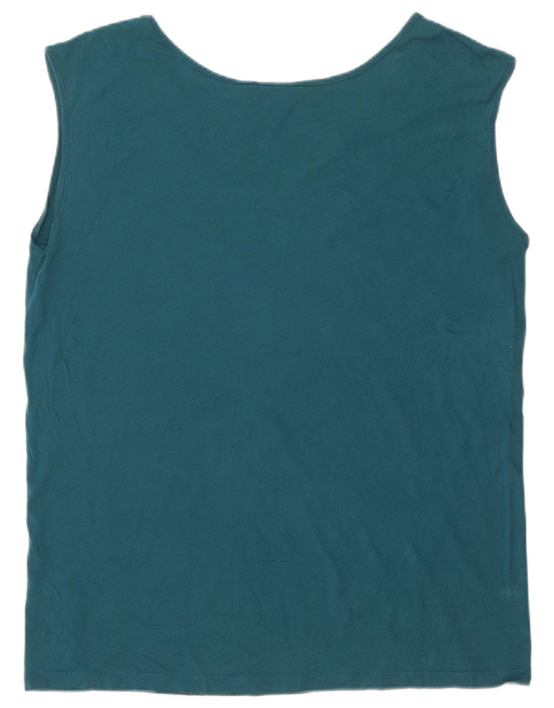 Adidas Mujer Gráfico Chaleco Top UK 14 Azul Medio