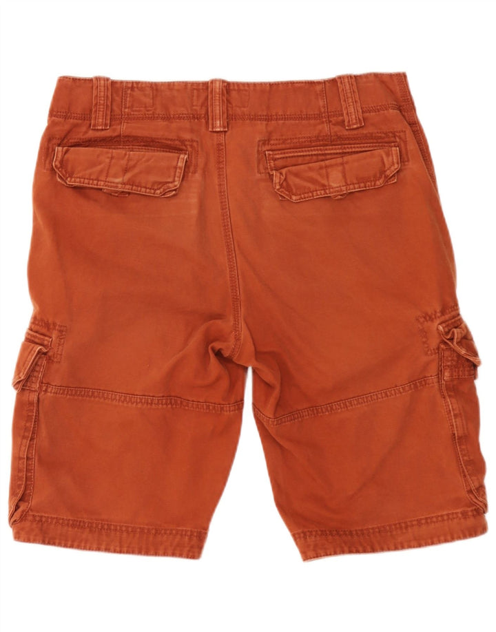 Pantalones cortos cargo para hombre Fat Face W32 Algodón marrón medio