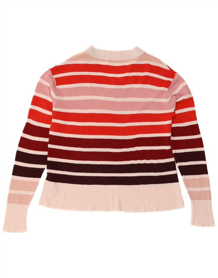 Marks & Spencer Suéter con Cuello en V para Mujer UK 40 Mediano Multicolor