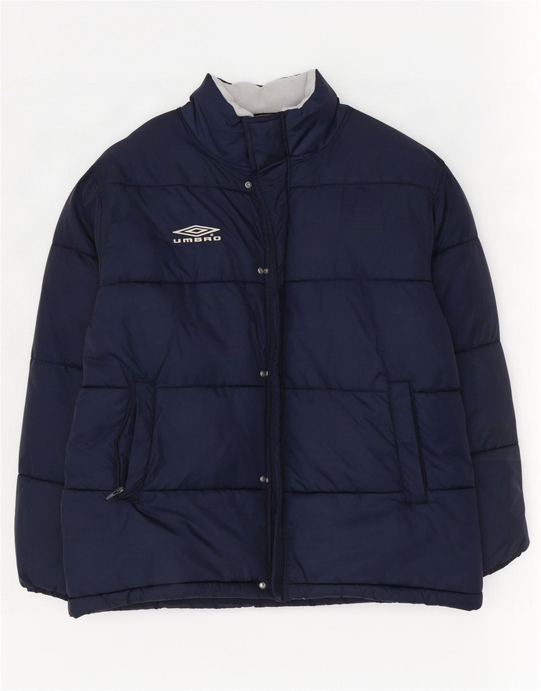 Umbro Chaqueta acolchada para hombre UK 42 XL Azul marino Nylon