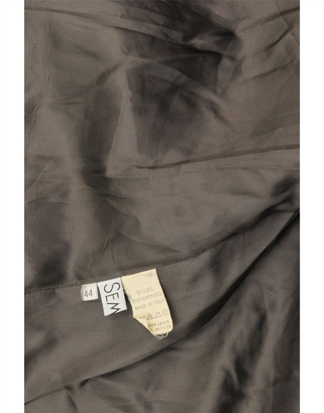 LANIFICO CAMPORE Abrigo cruzado para mujer IT 44 Medium Black