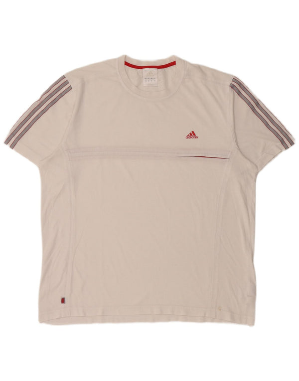 Adidas Camiseta Hombre Top XL Blanco Algodón