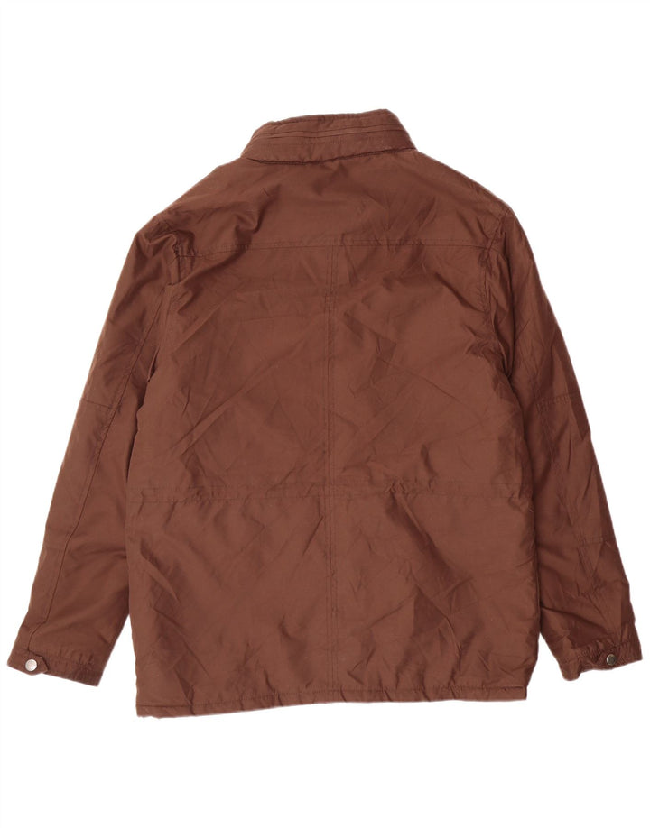 Chaqueta cortavientos para hombre Pierre Cardin IT 48 Poliéster marrón medio