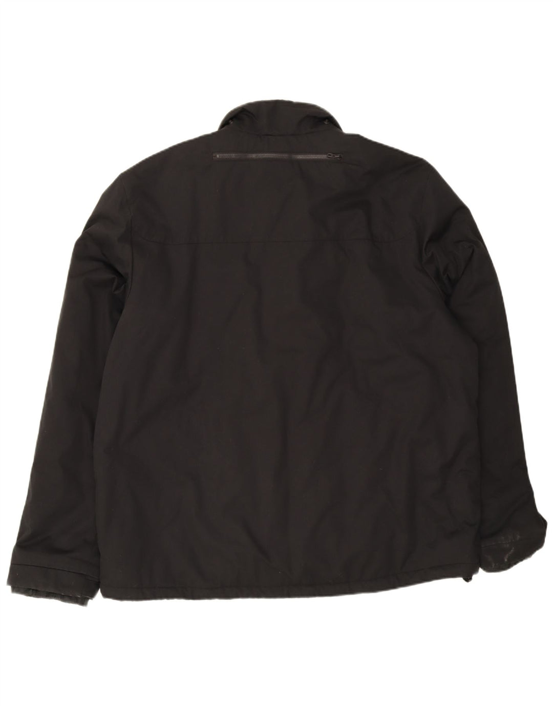 Adidas Chaqueta cortavientos para hombre UK 44 2XL Algodón negro