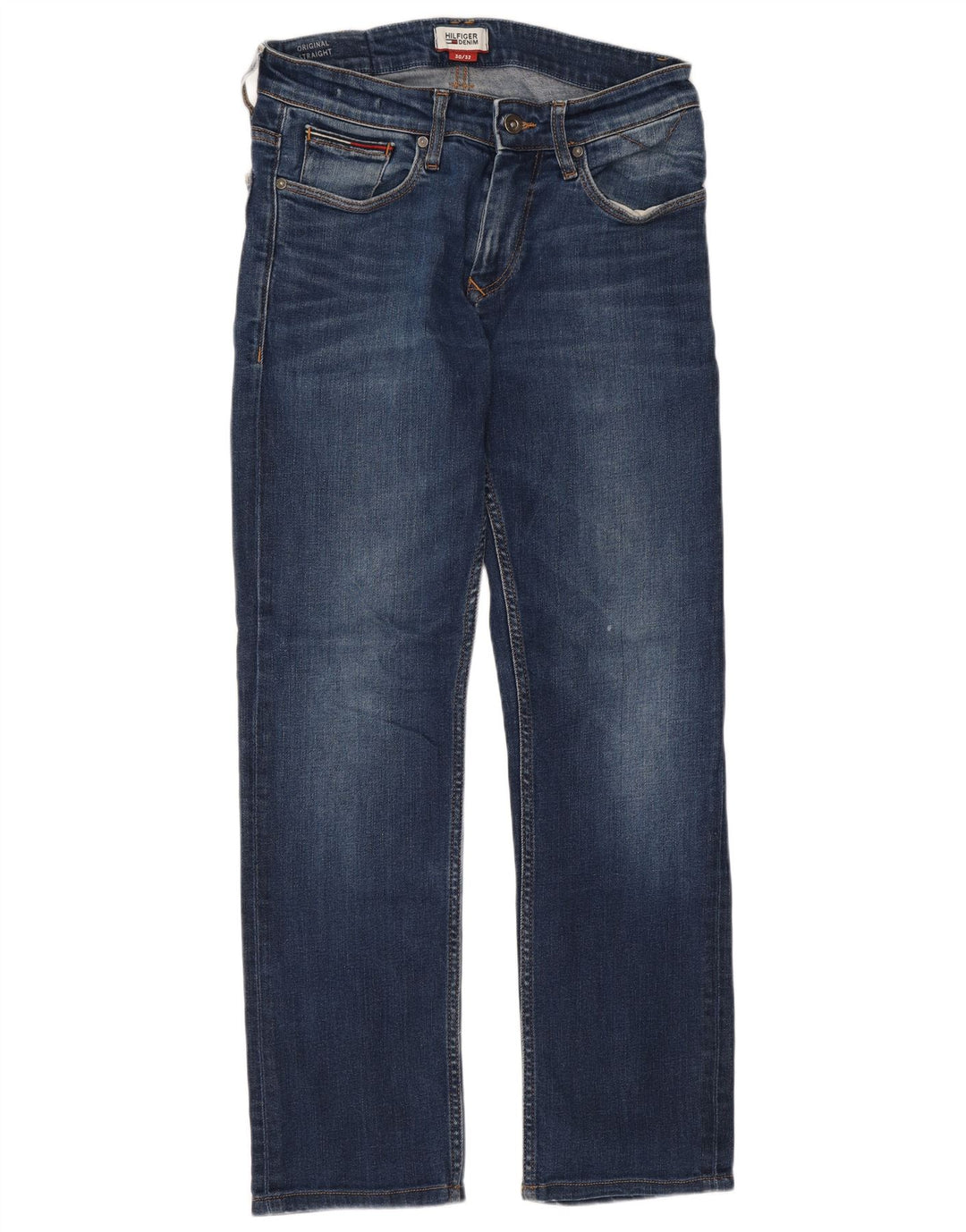 Vaqueros Tommy Hilfiger Mujer Rectos W30 L28 Algodón Azul