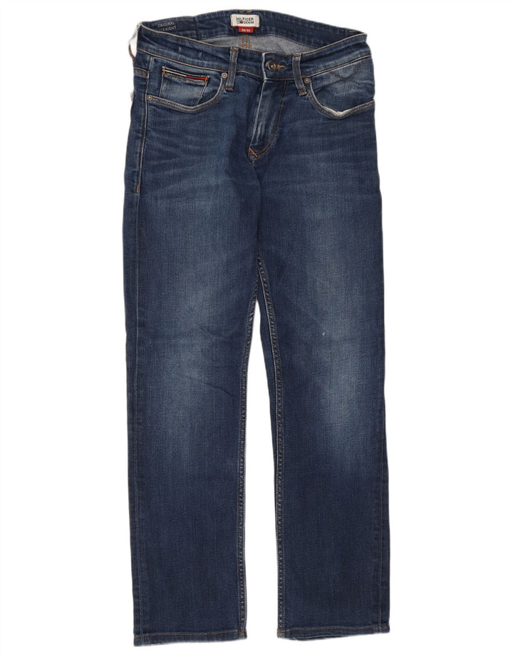 Vaqueros Tommy Hilfiger Mujer Rectos W30 L28 Algodón Azul