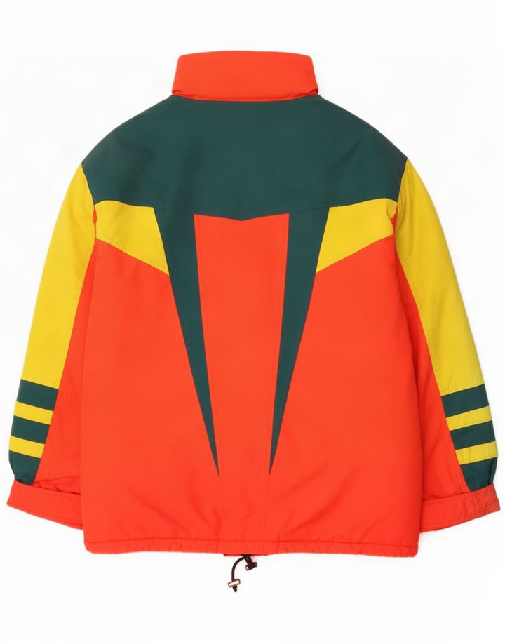 Fila Chaqueta de esquí gráfica para hombre IT 50 Large Naranja Colorblock Poliéster