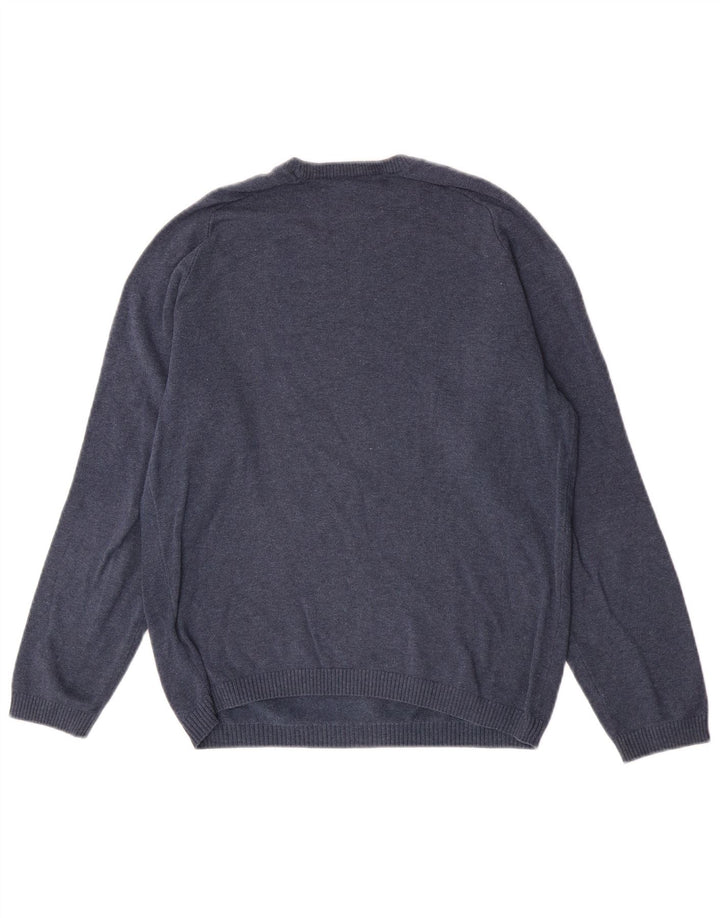 Penguin - Jersey de Cuello Redondo para Hombre, pequeño, algodón Azul
