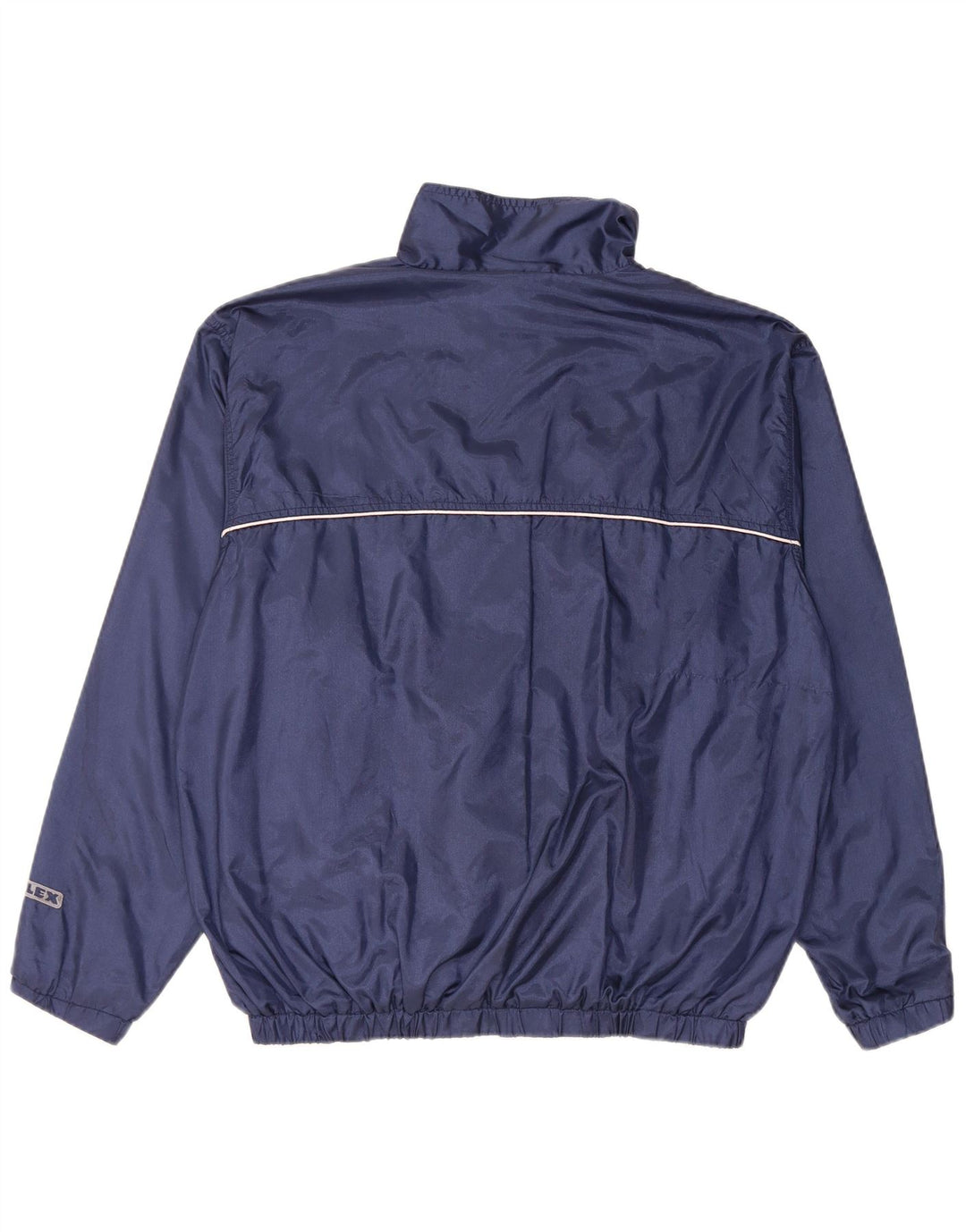 ALEX Chaqueta de chándal para hombre, talla 38, mediana, azul marino, color block, poliamida