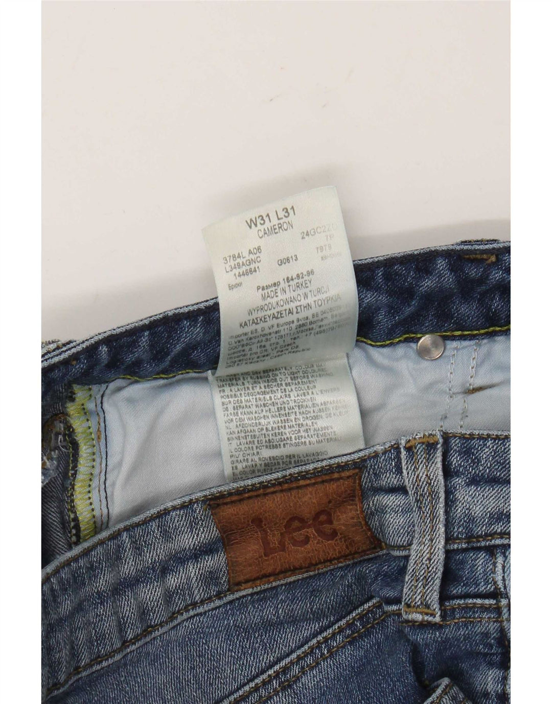 Lee Jeans Cameron Bootcut para Mujer W31 L31 Algodón Azul