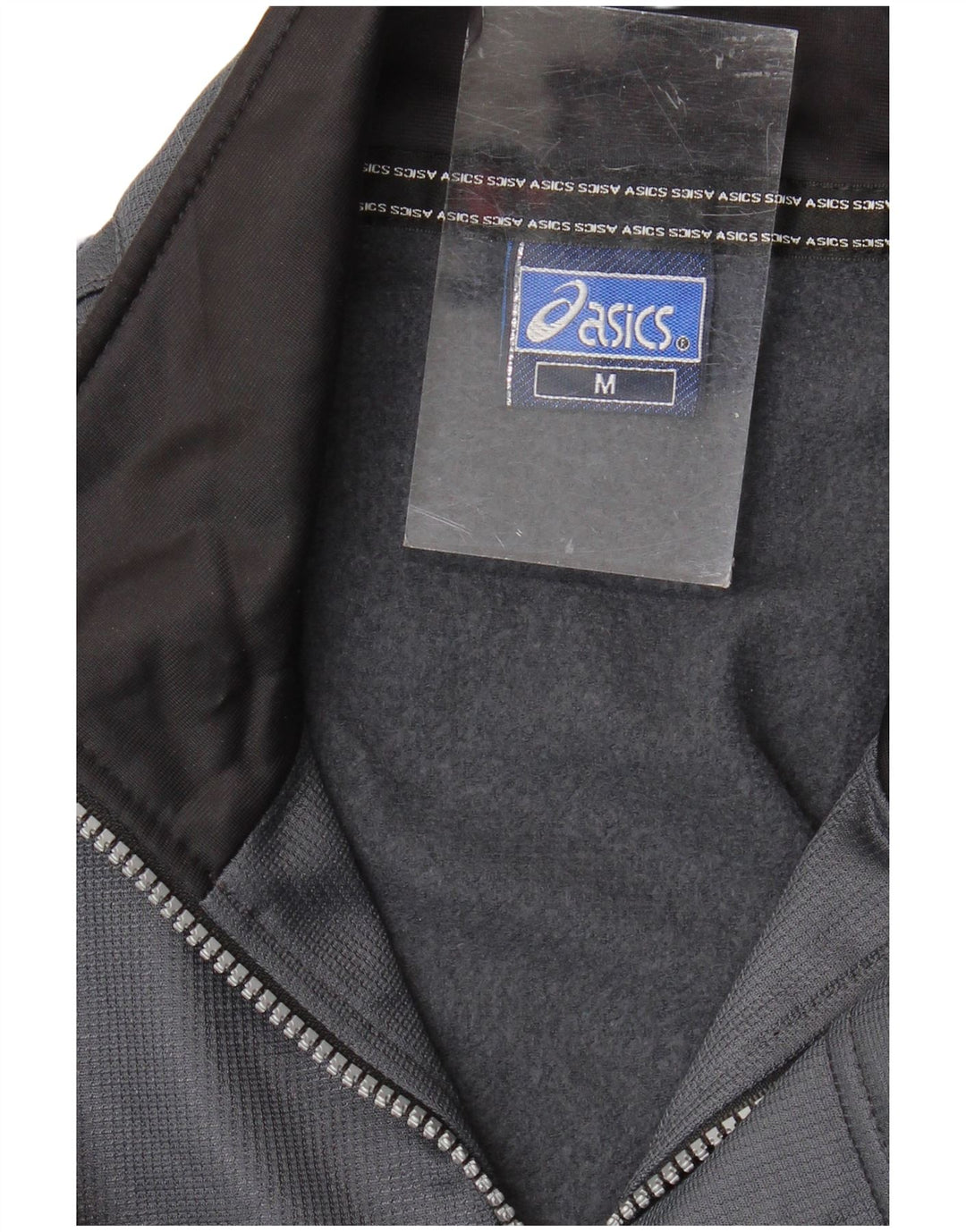 ASICS Hombre Chándal Top Chaqueta Gris Medio