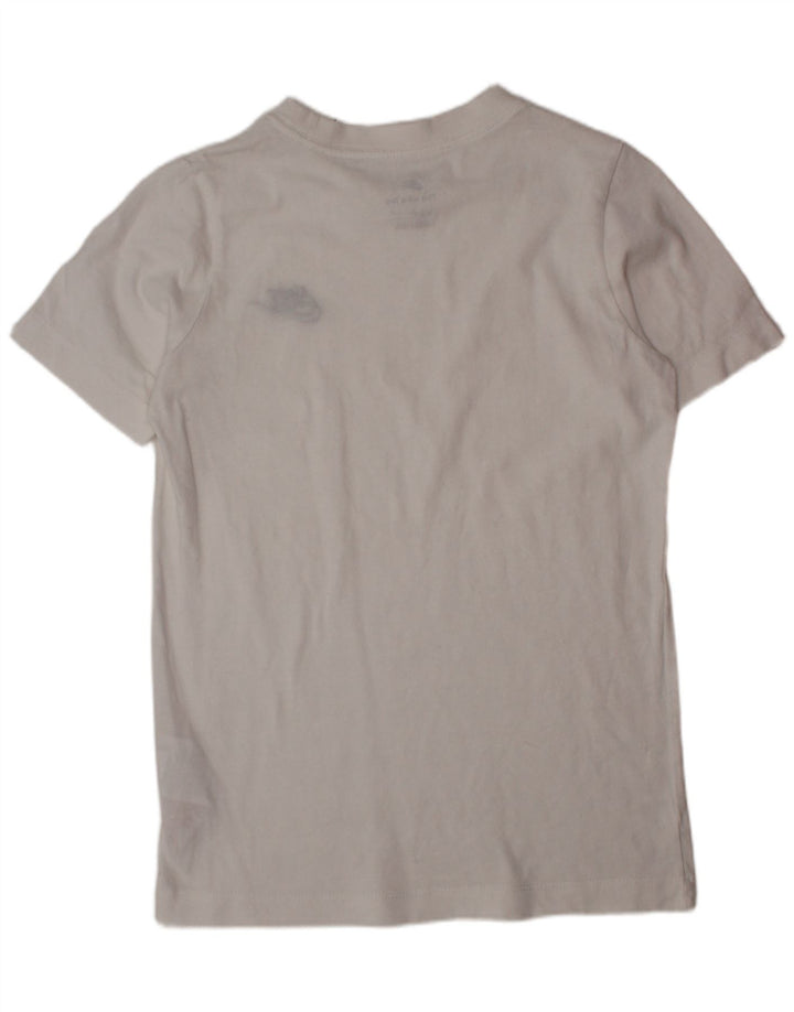 NIKE Camiseta para niño Top 8-9 años Small Blanco Algodón