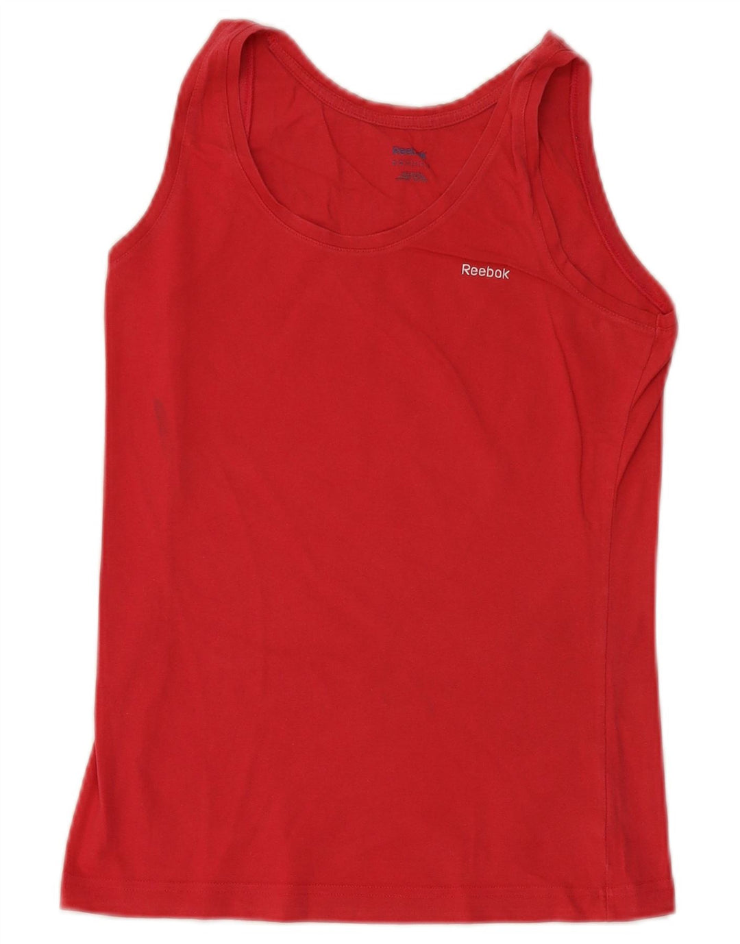 Reebok Mujer Chaleco Top UK 12 Medio Rosa Algodón