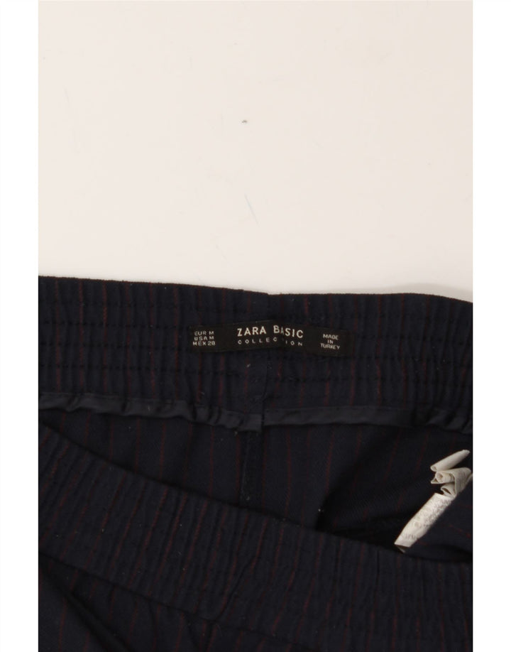 ZARA Mens Tracksuit Trousers Joggers Medium  Navy Blue Polyester Vintage Zara and Second-Hand Zara from Messina Hembry 