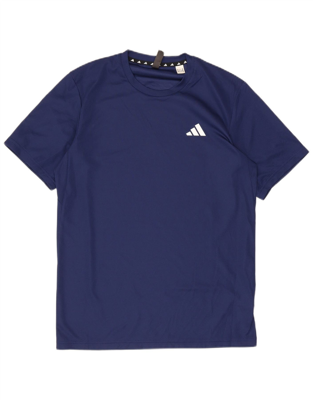 ADIDAS Camiseta Aeroready para hombre Top Small Azul marino Poliéster