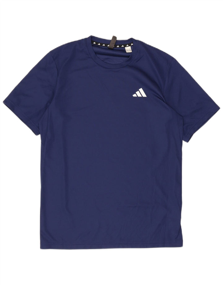ADIDAS Camiseta Aeroready para hombre Top Small Azul marino Poliéster