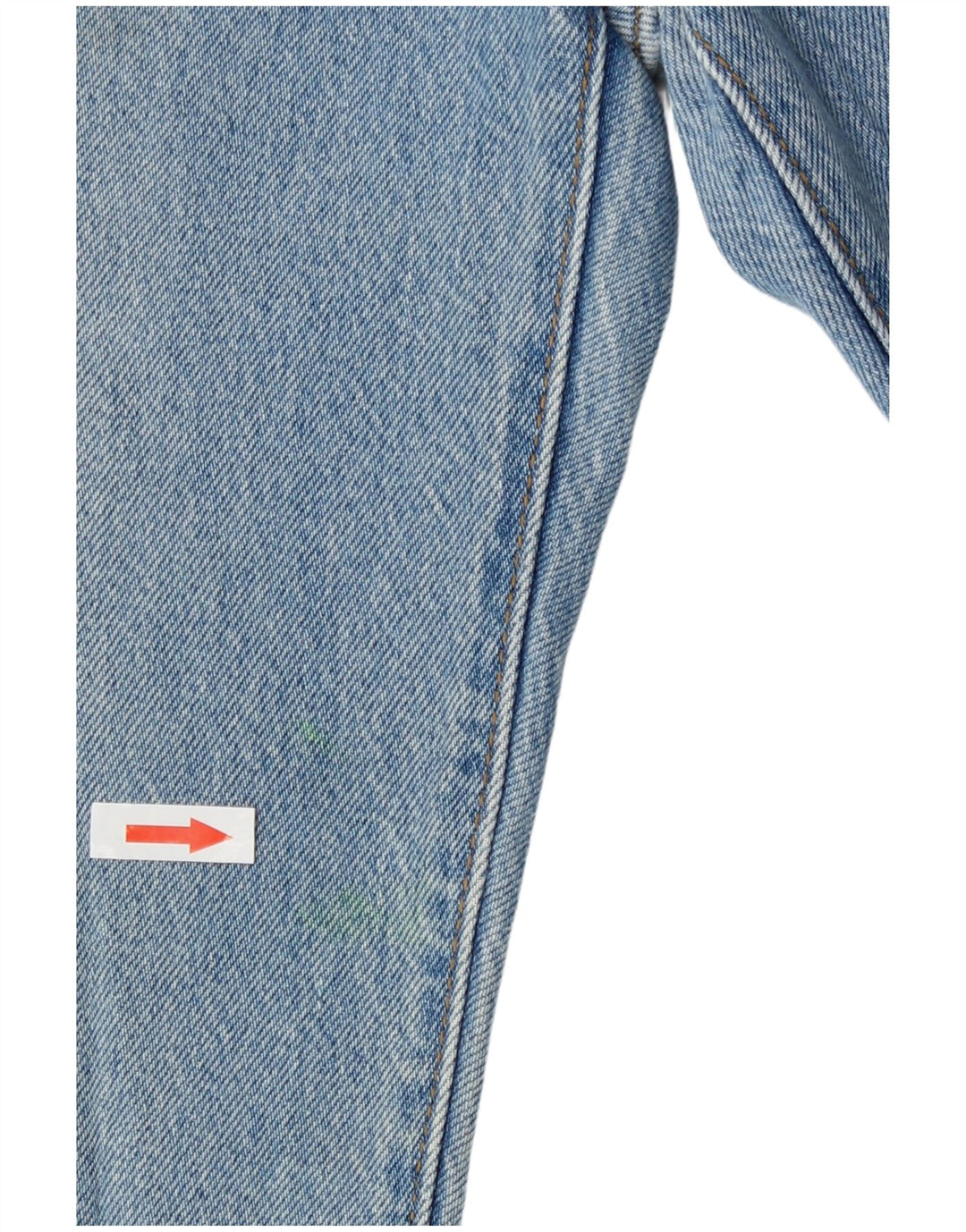 Vaqueros Levi's Mujer Ribcage Rectos W24 L27 Algodón Azul