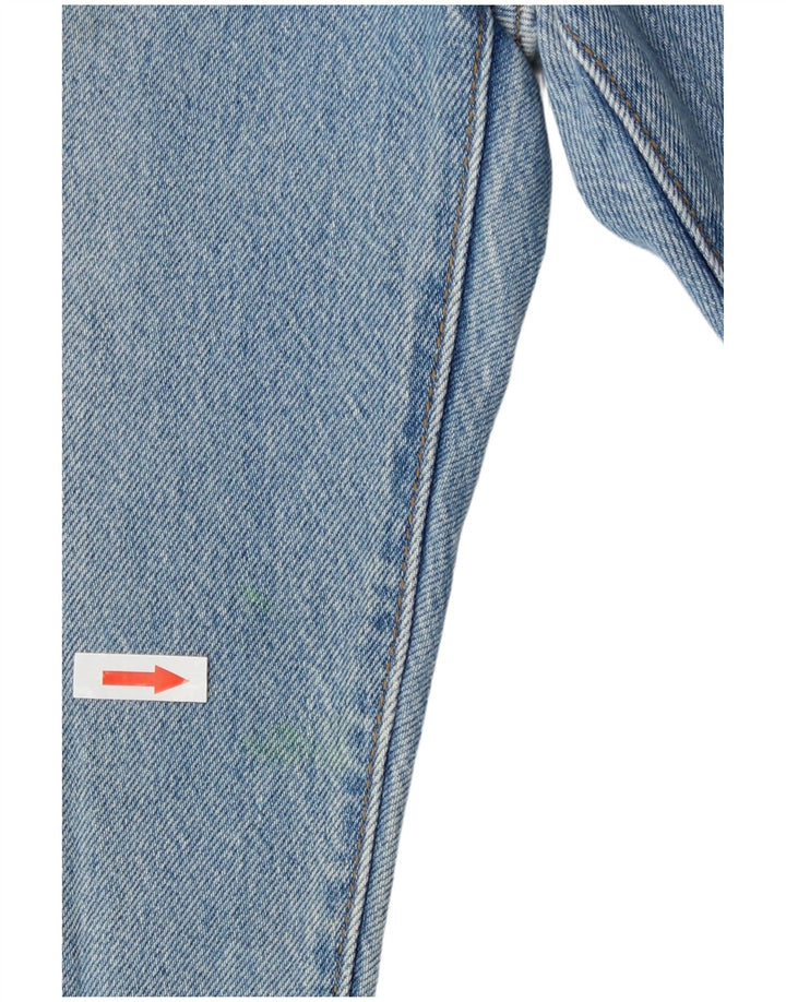 Vaqueros Levi's Mujer Ribcage Rectos W24 L27 Algodón Azul