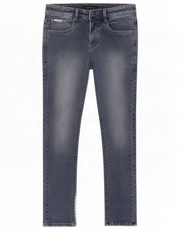 Calvin Klein Mens Slim Jeans W32 L31 Algodón azul